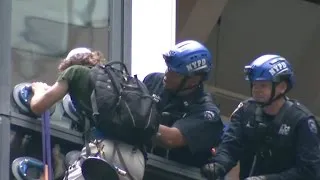 Climber scaling Trump Tower captured by NYPD