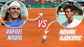 Le premier match entre Rafael Nadal et Novak Djokovic (Roland-Garros 2006)