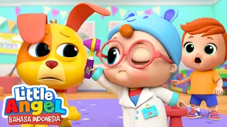 Dokter Kecil Periksa Kesehatan | Kartun Anak | Little Angel Bahasa Indonesia