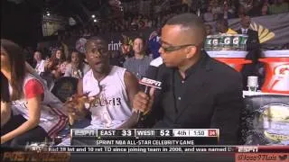 [HD] Kevin Hart NBA Celebrity all star weekend Houston 2013 Back2Back MVP _ Hilarious LOL