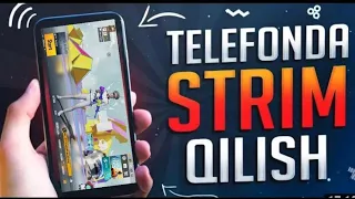 TELEFONDA STRIM QILISH | ENG OSON USULI | GAMERLAR UCHUN ✓