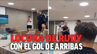 I MARCA La reacción de Rudy al gol de Arribas: ¡Se vuelve loco!