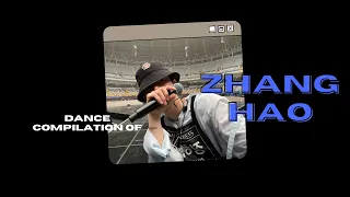 zerobaseone's zhang hao dancing compilation