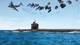 Crazy but Genius US Air Force Method to Resupply Lost Nuclear Submarine