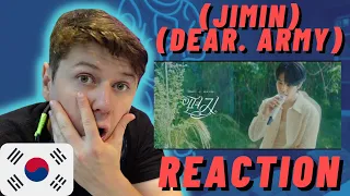 지민 (Jimin) '편지 (Dear. ARMY)' Live Clip | IRISH REACTION #2023BTSFESTA