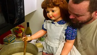 This Couple is RAISING Dolls as "Children"