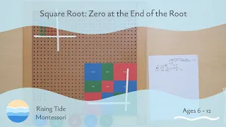 Square Root: Zero at the End of the Root