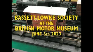 0 Gauge, Gauge 1 and Gauge 2 Bassett Lowke, Bing, Carette, Bonds, at the British Motor Museum 2023.