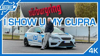 CUPRA WALKAROUND - I show you my CUPRA in DETAIL 🧐 at the NÜRBURGRING NORDSCHLEIFE - XTHILOX in 4K