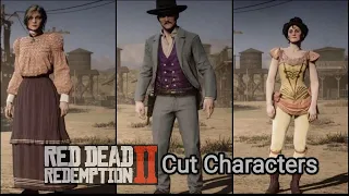 Red Dead Redemption 2 Cut Unused Characters - RDR2