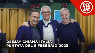 Deejay Chiama Italia - Puntata del 8 febbraio 2023 / Ospite Dallocchio dell'Università Bocconi