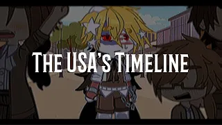 The USA/America’s Timeline (Countryhumans Gacha)