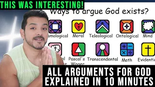 All arguments for God explained in 10 minutes reaction