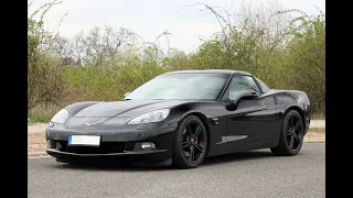 Corvette C6 LS3 German Autobahn - no speed limit