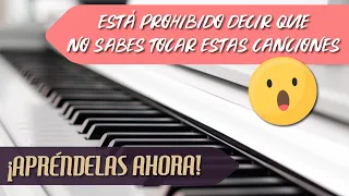 3 Canciones en PIANO Para TOCAR En Fechas Especiales ¡INFALTABLES! 🎶🎉