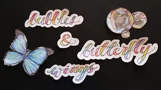 Bubbles & Butterfly Wings (a video about Thin Film Interference) | alicedoesphysics