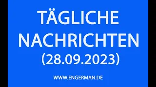 Deutsch lernen mit Nachrichten - Jahresbericht zur Deutschen Einheit