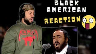 BLACK AMERICAN FIRST REACTION TO OPERA | Luciano Pavarotti singing "Nessun dorma" from Turandot