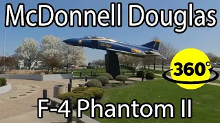 360° Video | McDonnell Douglas F-4 Phantom II | Blue Angels and Air Force