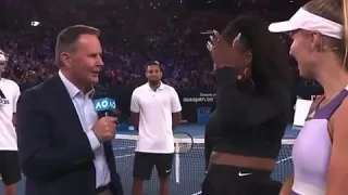 Roger Federer “the GOAT”says SERENA WILLIAMS as she welcomes him