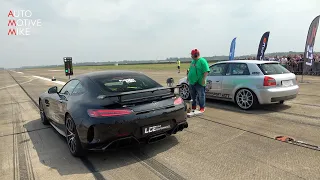 800HP LCE Performance Mercedes-AMG GT R vs 950HP Audi S3