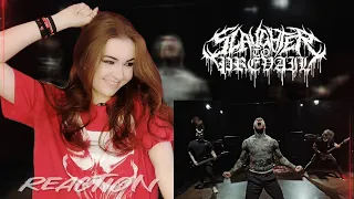 RUSSIAN GIRL REACTS TO SLAUGHTER TO PREVAIL - 1984 (Eng Subs)