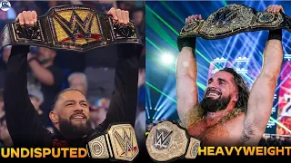 UNDISPUTDE TITLE vs HEAVYWEIGHT TITLE | कौन है तगड़ा ? | World Heavyweight vs Undisputed Champion
