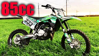 ОБЗОР на KAWASAKI KX85 2015-16 года