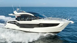 Galeon 450 HTC performance by BoatTest.com