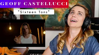 Geoff Castellucci "Sixteen Tons" REACTION & ANALYSIS by Vocal Coach / Opera Singer