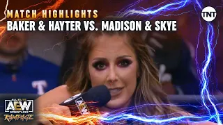 Britt Baker, D.M.D. and Jamie Hayter Execute Perfect Teamwork In The Ring