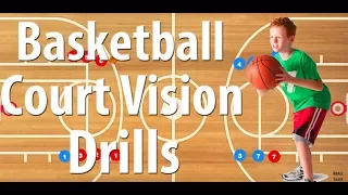 Basketball Court Vision Passing Drills | Get Better Court Vision