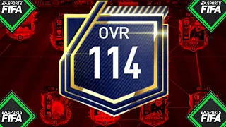 114 OVR !! ОГНЕННАЯ ПРОКАЧКА СОСТАВА В FIFA MOBILE 22