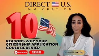 10 Reasons Why Your Citizenship Application Could Be Denied