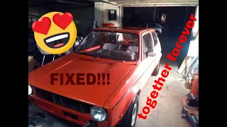 Volkswagen Golf 1 -Mk1- Unfall