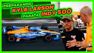 Indy 500 Open Test with Kyle Larson