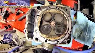 Rebuilding the Honda XR650R Motorcycle Top Engine