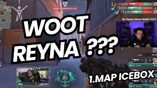 WOOT PRO MAÇTA REYNA OYNUYOR İNANILMAZ COMEBACK ! TH VS KC 1.MAP ICEBOX VALORANT EMEA