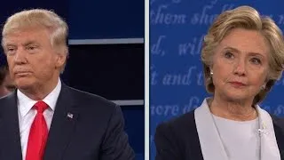 Trump and Clinton are asked to say something nice about each other