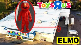 YOU WONT BELIEVE WHAT MY DRONE CAUGHT AT TOYS R US | DONT GO TO TOYS R US OR ELMO WILL APPEAR!