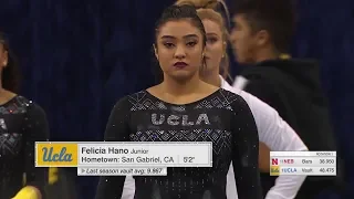 Felicia 'Fish' Hano (UCLA) - Vault (9.900) - Nebraska at UCLA - 2019 NCAA Gymnastics