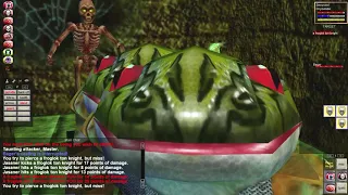 The Froglok Shin Lord Part 2 Upper Guk / P99 Everquest Project 1999 green / Dark Elf Necromancer L35
