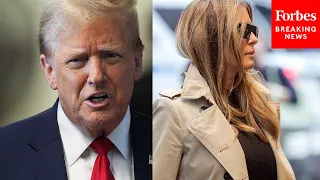 Trump Wishes Wife Melania A 'Happy Birthday' Outside NYC Hush Money Trial Hearing