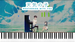 Is There Still Anything That Love Can Do? Weathering With You Piano Accompaniment | Sheet Music