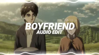 boyfriend - justin bieber [edit audio]