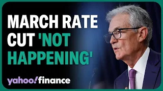 Fed rate cut in March 'not happening' economist says