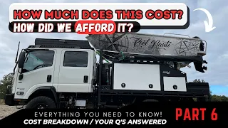 Isuzu NPS 4x4 TRUCK COST BREAKDOWN & HOW we AFFORD to TRAVEL AUSTRALIA FULLTIME - TOW VEHICLE