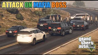 GTA 5 | Attack on Mafia Boss | Security in Action | Gang War