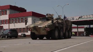 ★ Nederlandse en Duitse pantservoertuigen passeren Poolse grens | Noble Jump 2019