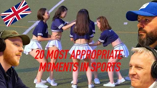 20 MOST INAPPROPRIATE MOMENTS IN SPORTS REACTION!! | OFFICE BLOKES REACT!!